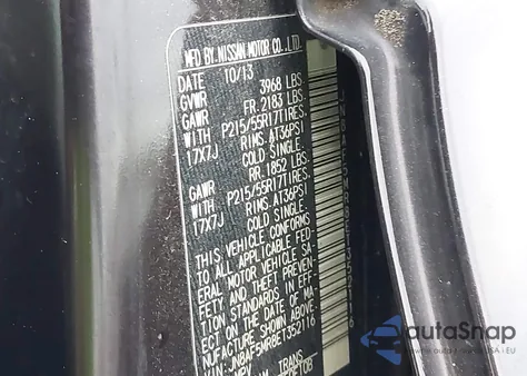 2014 Nissan Juke Sv from USA, damaged, VIN JN8AF5MR8ET352116